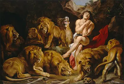Daniel in the Lions' Den Peter Paul Rubens
